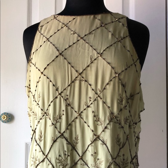 Anne Klein Tops - Anne Klein II Silk  Beaded Blouse (10)